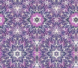 Seamless pattern with arabesques