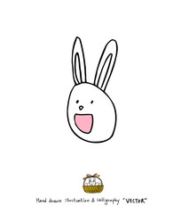 부활절 / 손으로 그린 부활절 일러스트