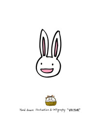 부활절 / 손으로 그린 부활절 일러스트