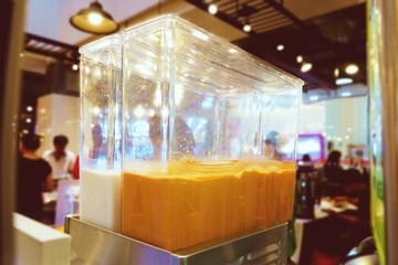 thai tea in Dispenser Machine