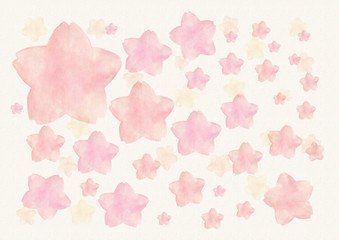 桜(4）布（祝　なし）黄色