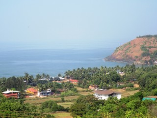 Küste in der Nähe von Gokarna / Karnataka in Südindien