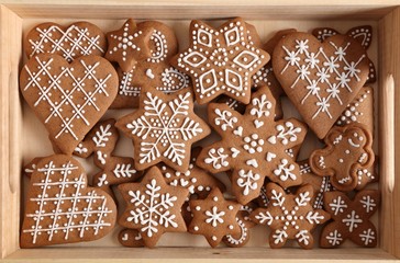 Gingerbread cookies.