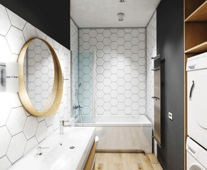 Bathroom interior
