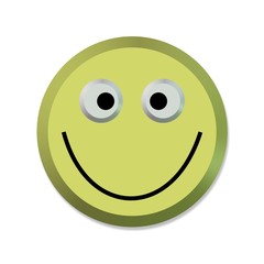 Emoji mit freundlichen Gesicht
