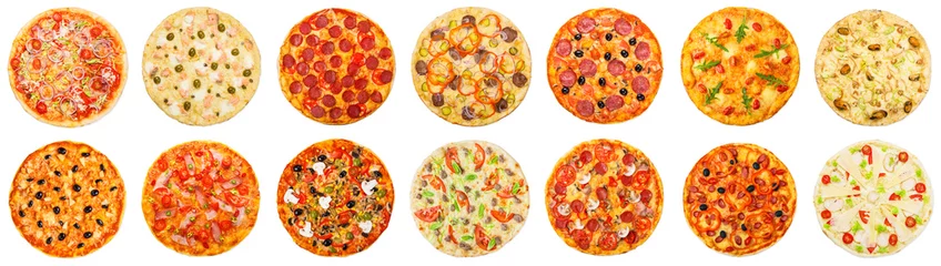 Foto op Canvas Choose your pizza concept © Prostock-studio