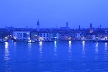 night view of the Venice