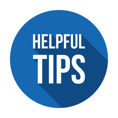 Helpful Tips Word. Vector illustration