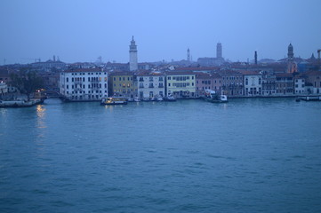 Fototapeta premium night view of the Venice