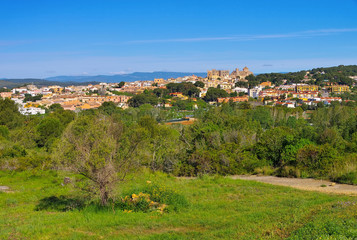 Fototapeta na wymiar Altafulla Burg an der Costa Dorada in Spanien - Castell d Altafulla near Tarragona, Costa Dorada, Catalonia