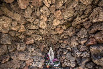 Madonnina della Chiesa di San Bernardino - Mogoro (Oristano) - Sardegna - Italia