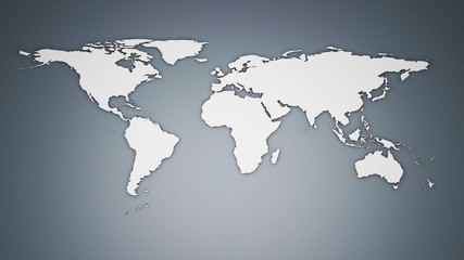 Fototapeta na wymiar Mappa mondiale