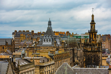 Fototapeta na wymiar Edinburgh Rooftops