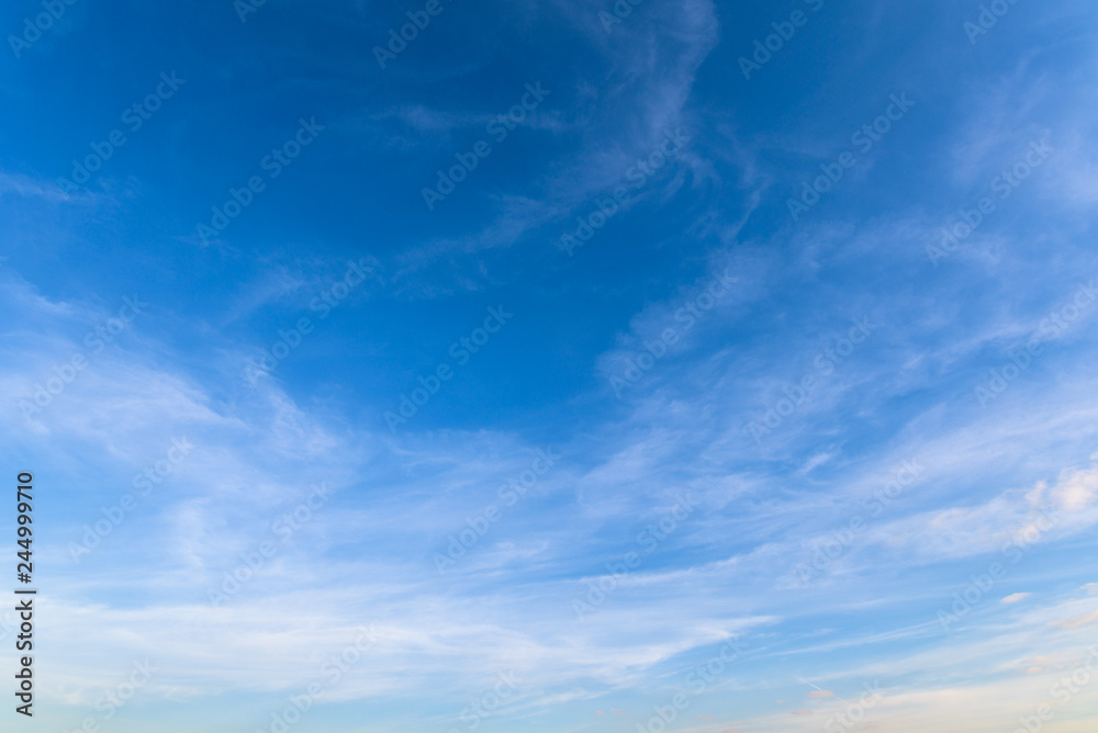 Wall mural Cirrocumulus clouds background