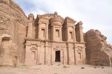 Foto op Plexiglas Ad-Dayr ( The Monastery ) in Petra, Jordan © isabela66