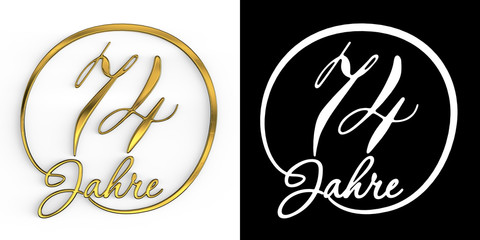 German Golden number seventy-four years