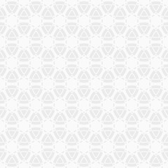 Abstract seamless pattern. Stylish geometric ornament.
