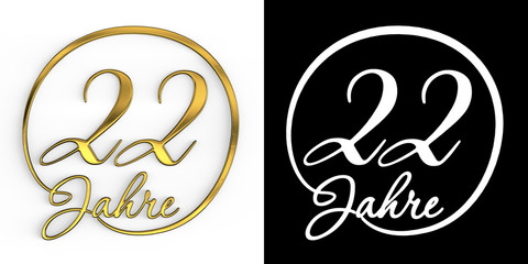 German Golden number twenty-two years