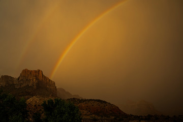 Naklejka na ściany i meble Zion Canyon Rainbow