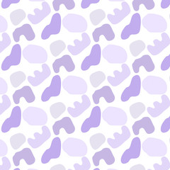 Violet stylish digital geometric background with different shapes.	