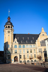 Fototapeta na wymiar Rathaus in Köthen