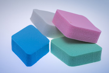 Colored  Wet & Dry Makeup Sponges