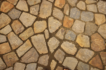 Old stone flooring background
