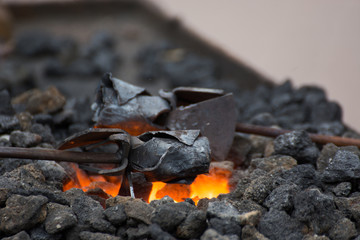 forged products in the form of a rose,iron rose