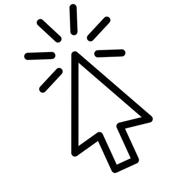 nmps2 NewMousePointerSign nmps - english - mouse pointer: computer - click - cursor - arrow - circle - simple template - square xxl g7108