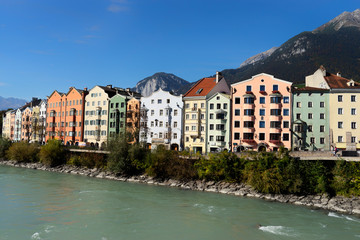 Stadtpanorama. Architektur. Sehenwürdigkeiten. Östereich. Salzburg. Altstadt.