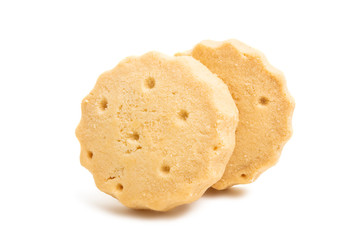 butter cookies isolated