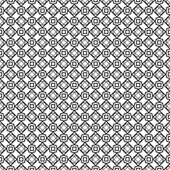 Black and white Seamless Modern Pattern. Art-Deco Geometric Background. Graphic Design. Vector Illustration.