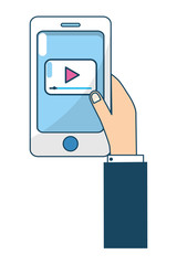 technology smartphone cartoon