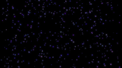 Background of multi-colored stars. Abstract background pattern.