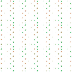 Abstract seamless pattern background with multi-colored varied triangles.