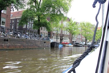 canal in amsterdam