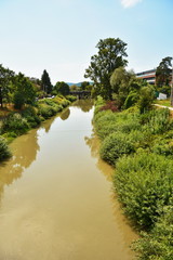 Bistrita, Bistrita River and the bridge at Codrisor,2020