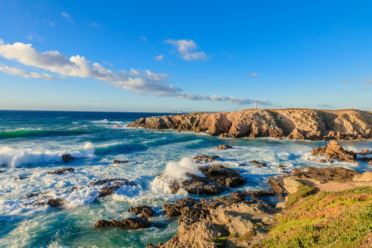 Vista da costa Vicentina em Porto Covo Portugal