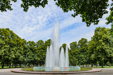Fototapeta premium Parc de la Pépinière, Nancy.
