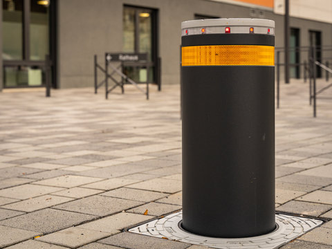 Poller , eine Durchfahrt