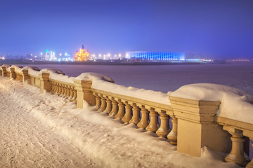 Набережная Волги и Собор Александра Невского Volga...