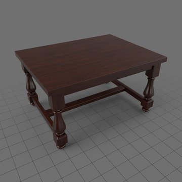 Traditional dining table 2