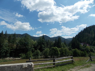 landscape in the mountains