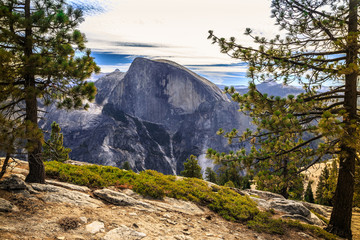 Half Dome North View, Yosemite National Park, California 
