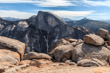 Half Dome North View, Yosemite National Park, California 