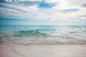 Fototapeta na wymiar Beach. sea relaxation landscape