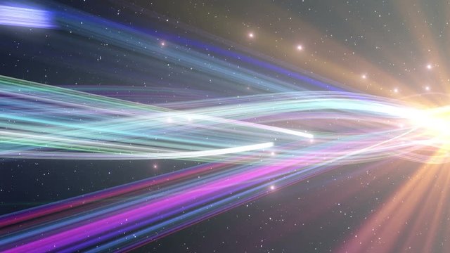Laser Beam line abstract background.