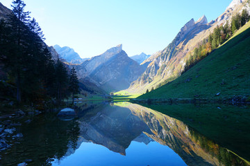 Seealpsee in der Schweiz