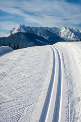 Langlauf am Kaiser