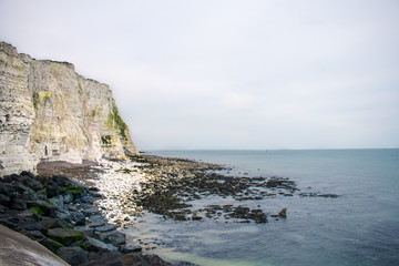 Sussex landscape with white cliffs at Saltdean